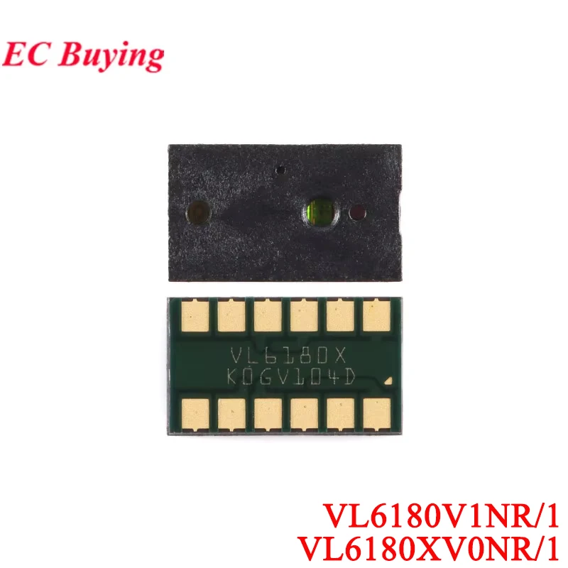 5Pcs/1pc VL6180 VL6180V1NR/1 VL6180XV0NR/1 VL6180X VL61801 LGA-12 Time-of-Flight Ranging Proximity Ambient Light Sensor Chip IC