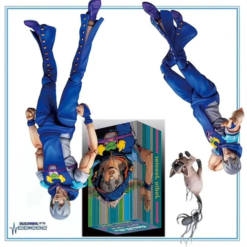 

100% Оригинальная фигурка Medicos Entertainment Super Action Statue The JOJOLANDS: Джодио Джостар (Кошка) в масштабе Wild Cat, модель игрушки в наличии
