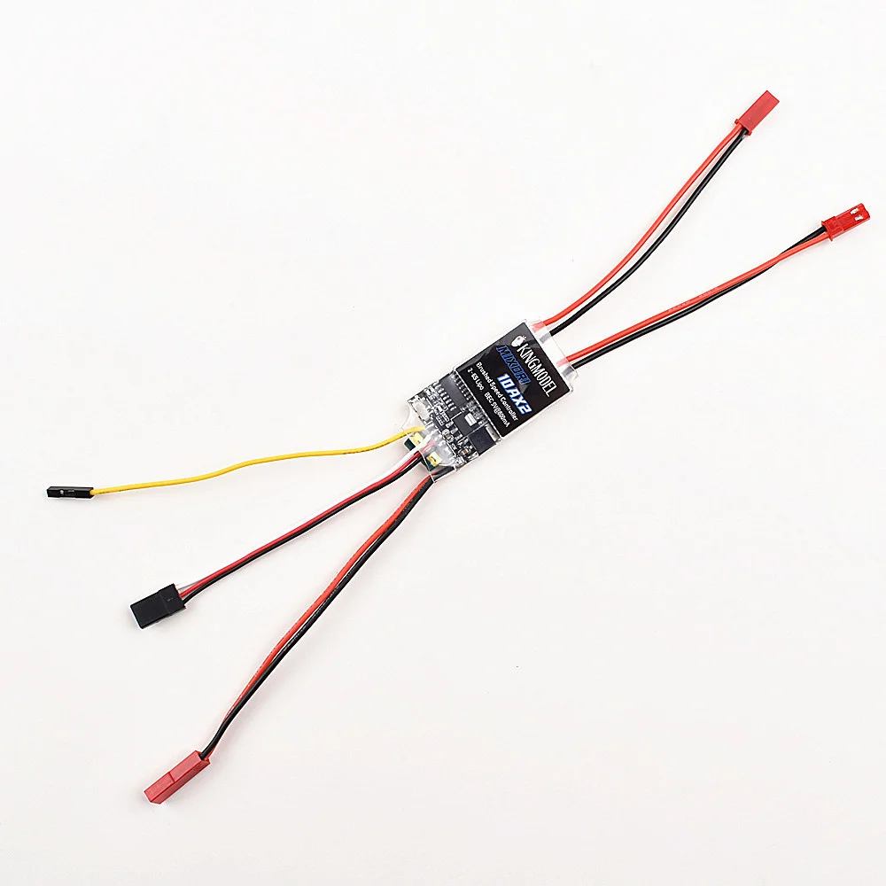 5Ax2 PRO 10Ax2 Dual Way Bidirektionale gebürstete ESC 2s-6S Lipo Geschwindigkeitsregelung für Rc Modell Boot/Tank gebürstete Motor Ersatzteile – Detail 5