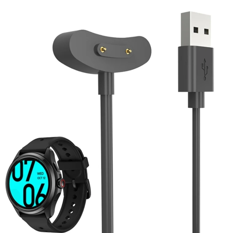 Подставка для зарядного устройства Smartwatch, док-станция, кронштейн для шнура, совместимая с Ticwatch Pro 5, держатель кабеля,