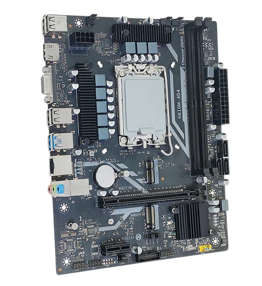 مجموعة اللوحة الأم H610 LGA1700 مع وحدة المعالجة المركزية i3-13100F 2*8GB DDR4 RAM لتقوم بها بنفسك معالج اللوحة الأم لألعاب الكمبيوتر ومجموعة الذاكرة LGA 1700