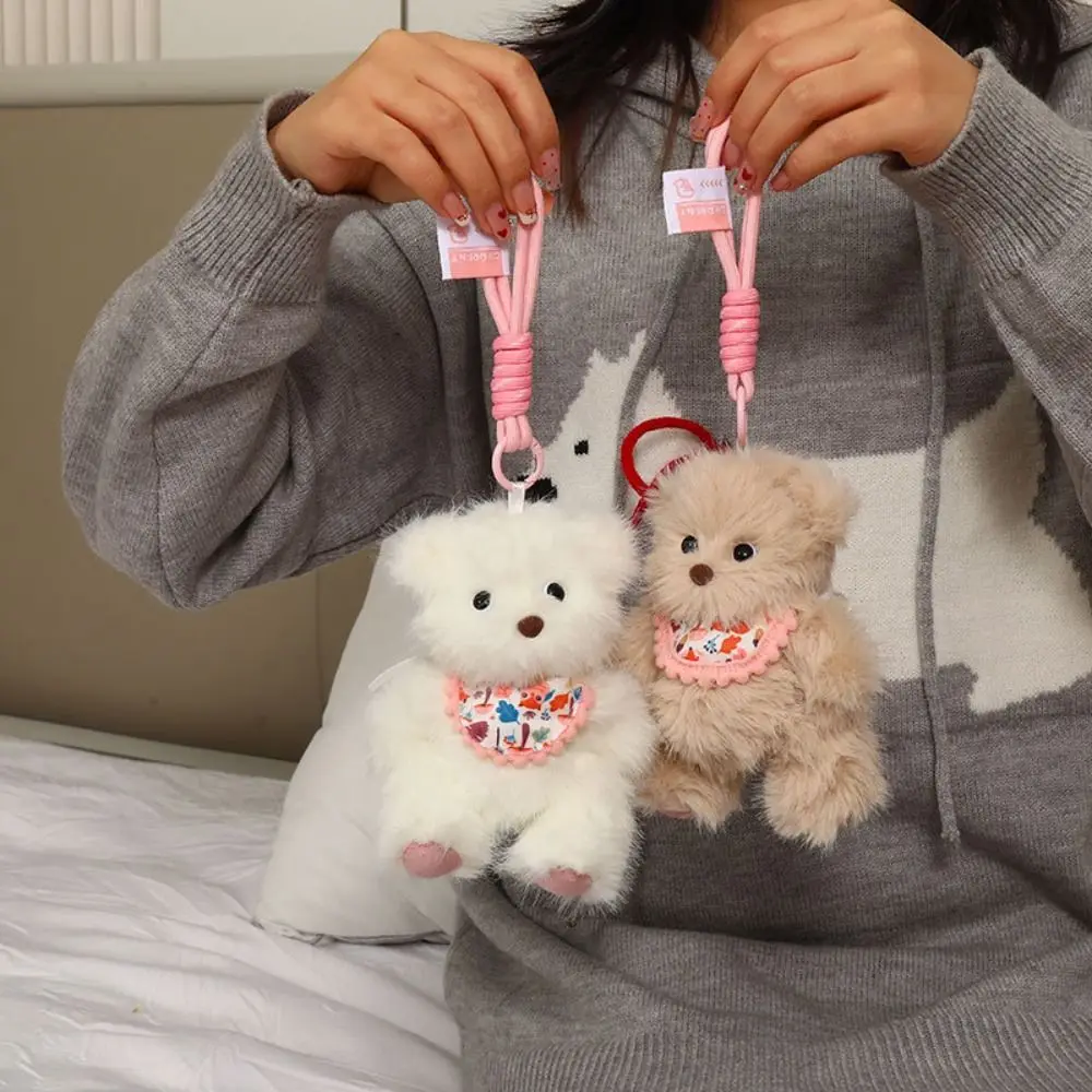 

Material Pack Bib Bear Plush Pendant DIY Doll Handmade DIY Pendant Material Pack Cartoon Toys Bib Bear Plush Doll Birthday Gift