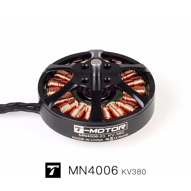 MN4006 KV380 T-MOTOR 2 pièces/ensemble Anti-passionné Moteur Outrunner Brushless Moteur Pour Multicopter rotor Quadcopter Hélicoptère VTOL