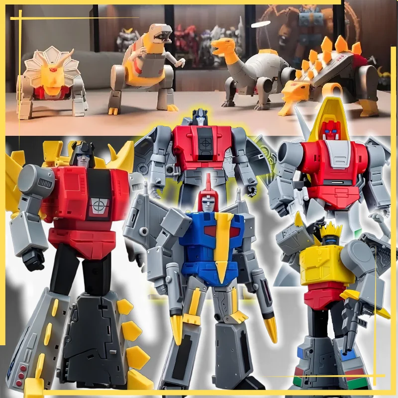 【Artículos en Stock】Magic Square MS-TOYS MS-B56 B57 B58 B59 B60 Snarl Stegosaurus Legends Figura de Robot Transformable Dinobot a Escala