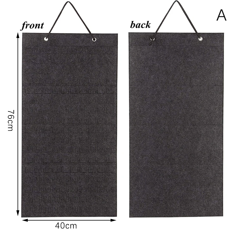 Soft Felt Hanging Organizer for Earrings & Necklaces