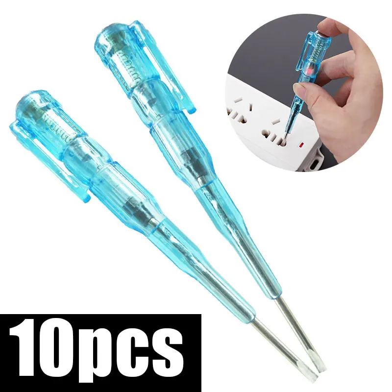 Intelligent Induction Power Voltage Detector Pen Voltmeter 100-500V Circuit Tester Electrical Screwdriver Indicator Tool