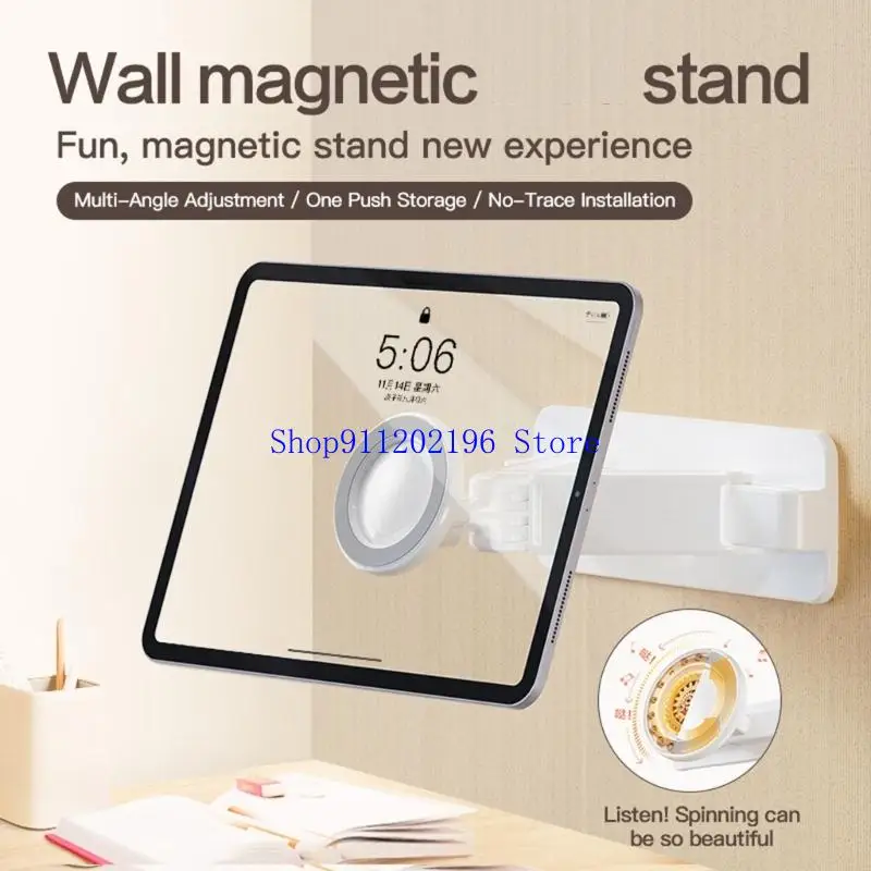 

P82A Flexible Wall Mounted Holder For Home Office Supports Both Horizontal Vertical Modes Simple Installation Process