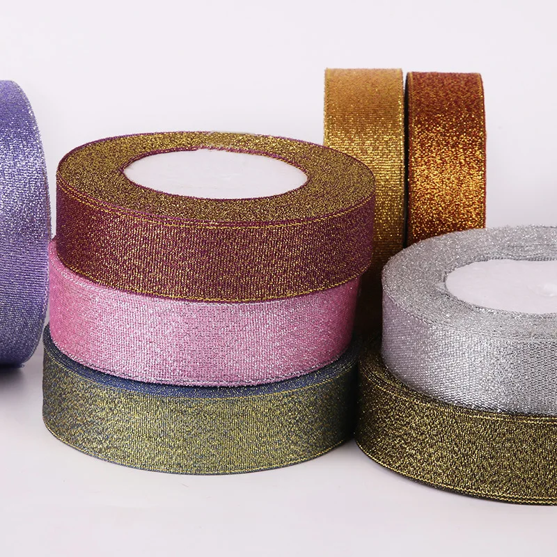 

New 2.5cmx22m Color Onion Ribbon Gift Decoration Packaging Clothing Accessories Decorative Ribbon Webbing R1003