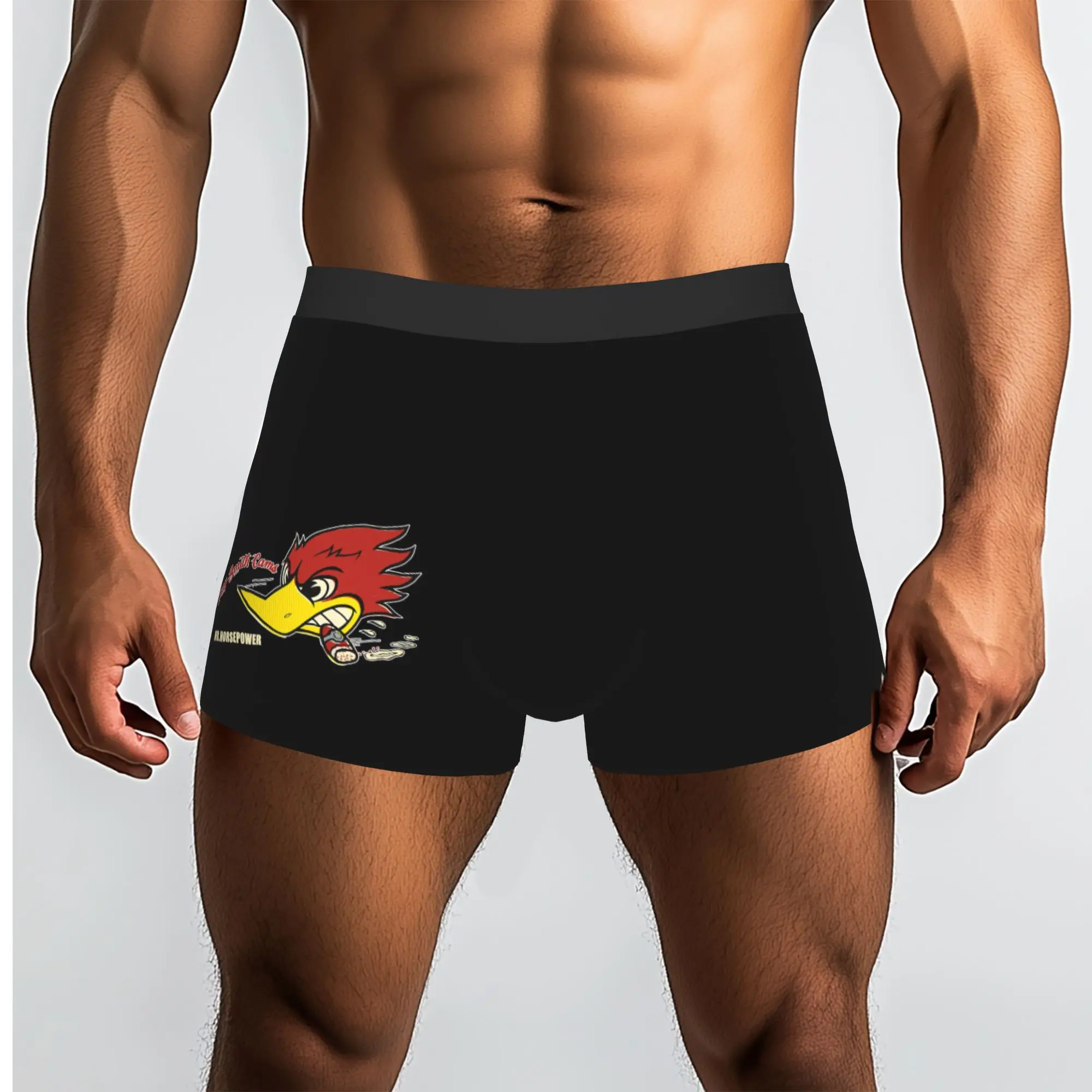 Custom Mr. Horsepower  Racing Motor Motocross Underwear Men Breathable Clay Smith Cams Boxer Briefs Shorts Panties Soft For Male
