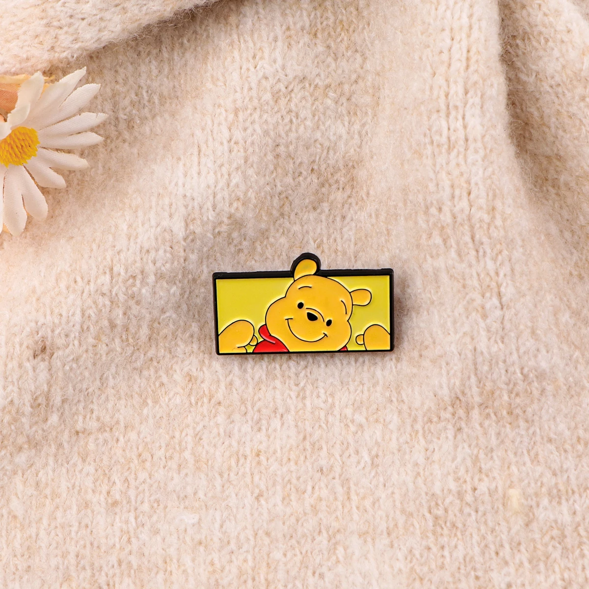 Winnie Enamel Pins Custom Brooches Lapel Badges Briefcase Backpacks Accessories Decoration Jewelry