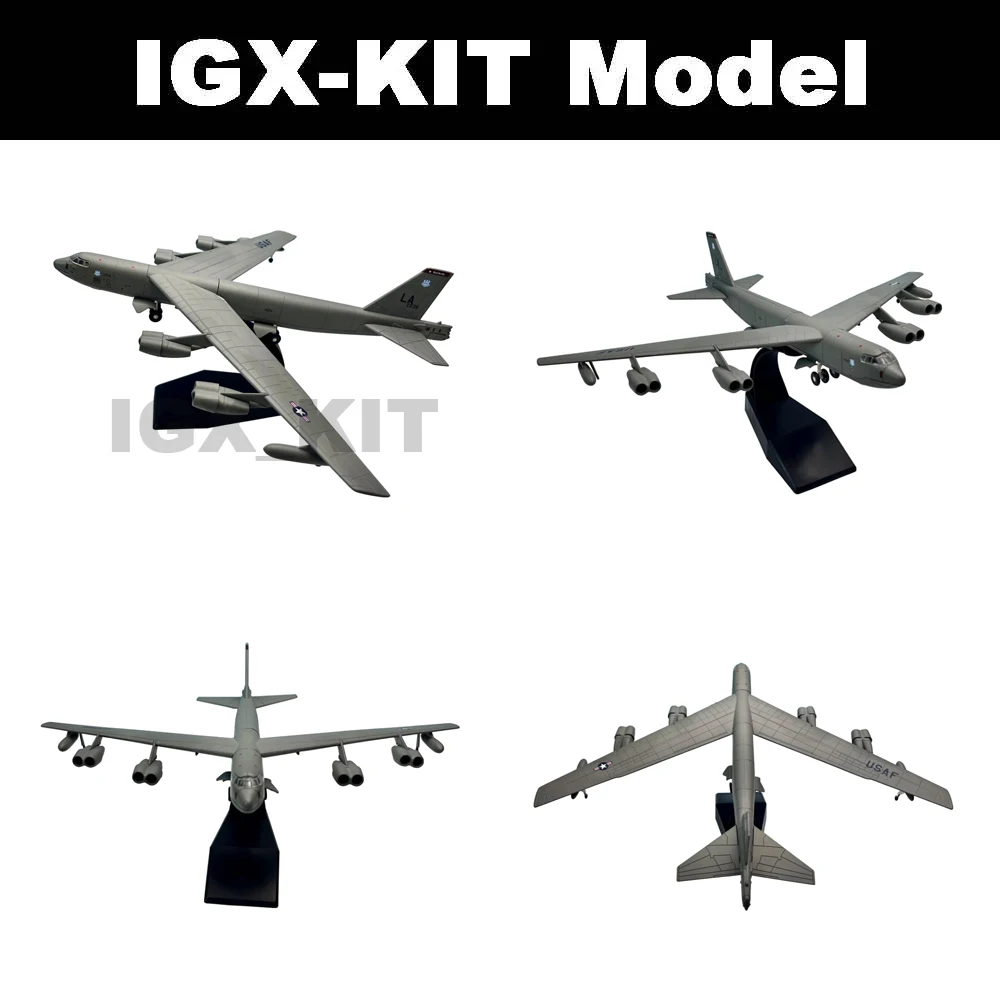 

1/200 Scale B-52 B52 Stratofor Jet Powered Strategic Bomber Diecast Metal Plane Aircraft Model Toy Collection Children Gift