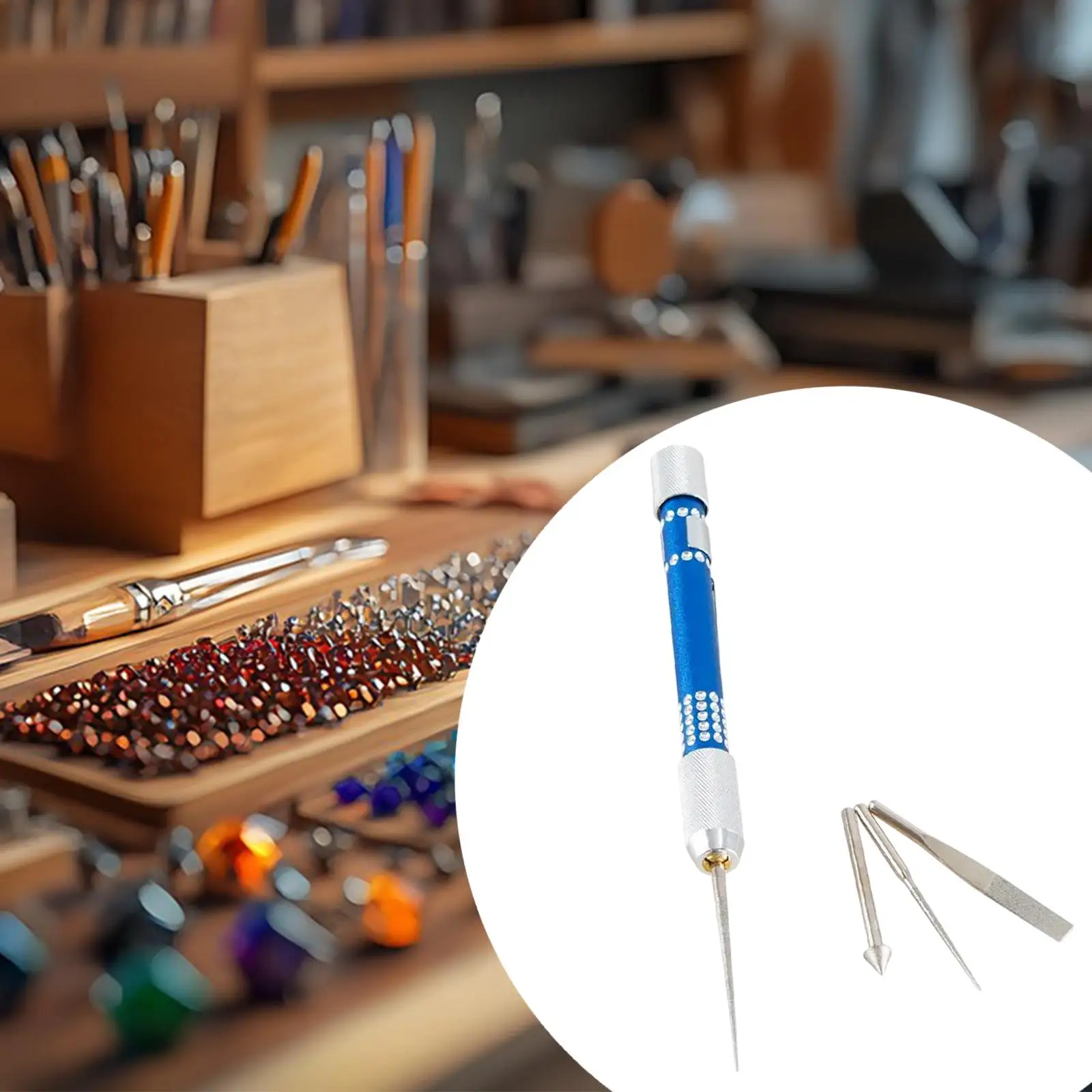 

Jewelry File Set Beading Tools Portable Easy to Use Premium Jewelry Making