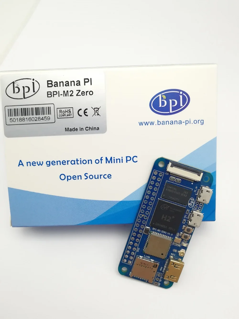 Bpi Zero Banana Pi M2 Zero Allwinner H3+ Open Source Hardware Platform BPI M2 Zero All Ineter Face Same As Raspberry Pi Zero W