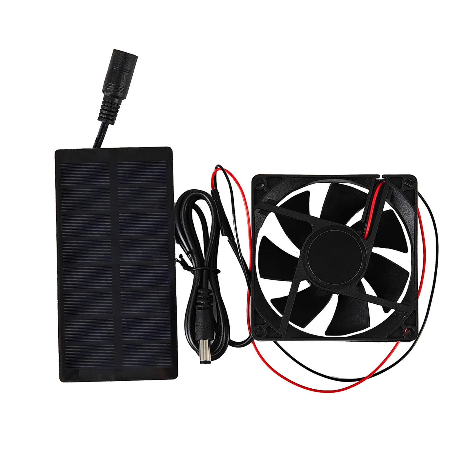 Solar Powered Fan for Outdoor Campin Small Solar Fan with Solar Panel Fan Kit 3000 RPM IP65 for Homes RVs Greenhouses Pets