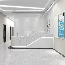 

#For Salon furniture high quality barber shop reception reception desk beauty salon Cashier front desk&