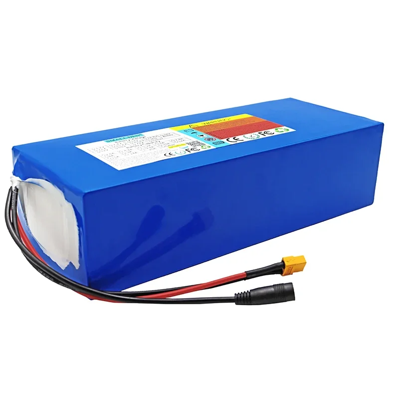 NUOVA batteria al litio 48V 25ah 21700 13S5P Bms integrato 0-1500W motore elettrico ad alta potenza per utensili elettrici + caricabatterie 5A