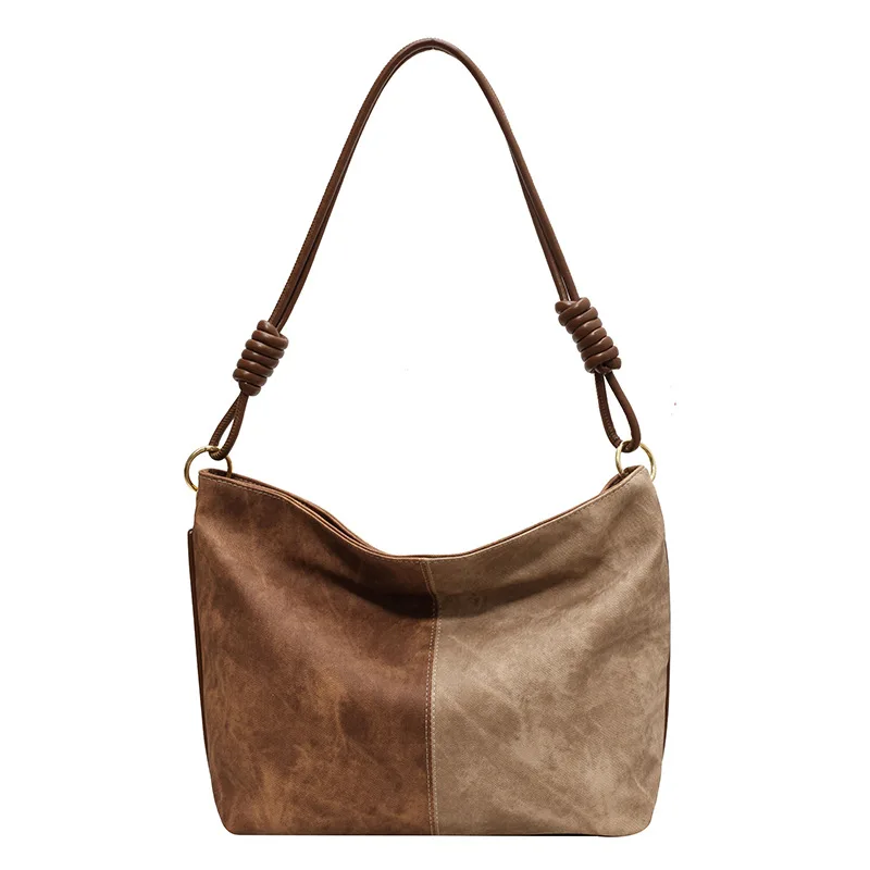 Women's Shoulder Bag NEW Popular Design Soft PU Leather Retro Large Capacity Storage Leisure Shopping Travel Commuter Handbag