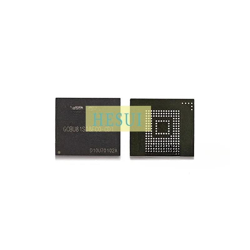 Used&Not NEW&Send after Measure GCBU81S08FC0-CD1 flash hard disk eMMC memory chip IC 0-10