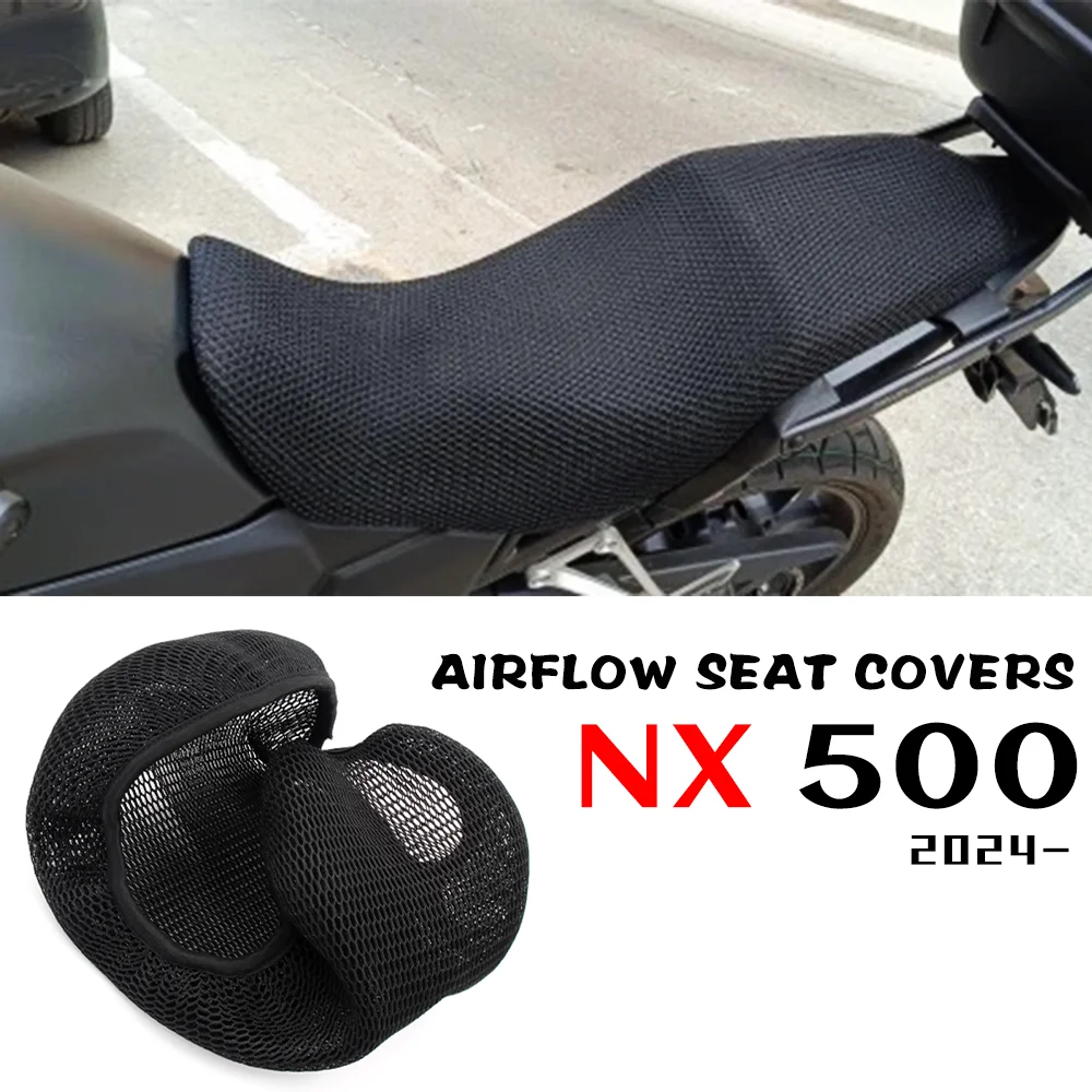 

Motorcycle 3D Air Flow Seat Covers for HONDA NX 500 NX500 Accessories Airflow Seat Protection Cushion 500NX NX500 2024-