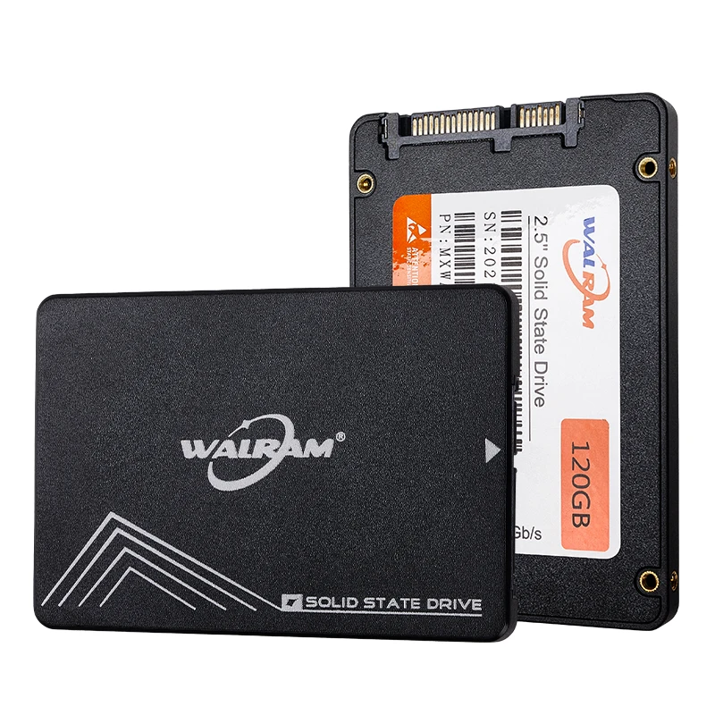 WALRAM 5Pcs/10Pcs Sata3 Ssd 240Gb 2.5 SSD 120GB 128GB 256GB 500GB ฮาร์ดดิสก์ไดรฟ์ภายในสำหรับแล็ปท็อป