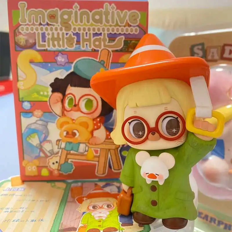 Handgemaakte kleine Peibu-ornamenten Leuke vrouwelijke geschenken Trendy accessoire Fantasierijke ideeën Blind Box Capsule-speelgoed voor animatiefans