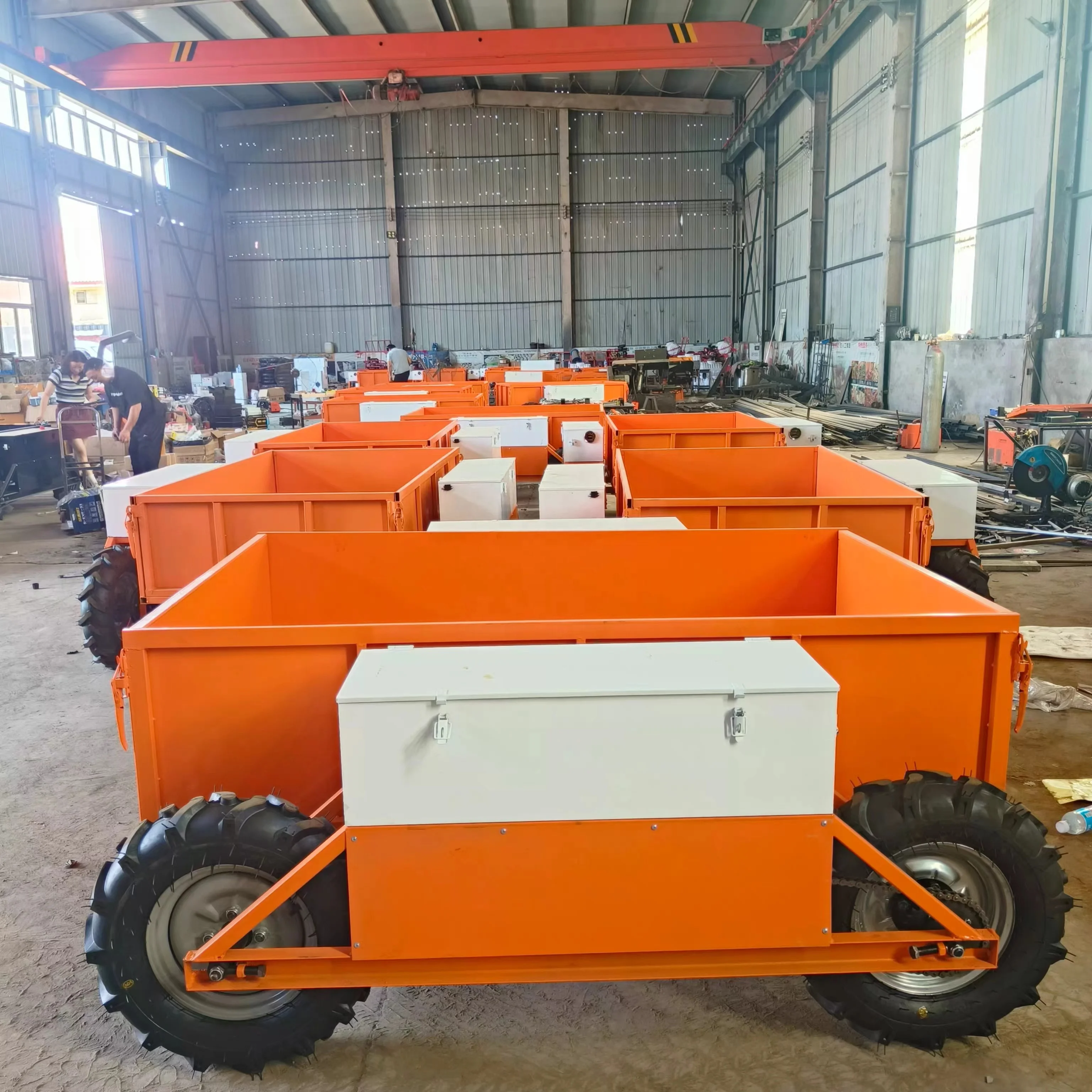 

All-terrain Remote Control VehicleAgricultural Four-wheel Remote Control Orchard Heavy Cargo Transport Off-road Vehicle