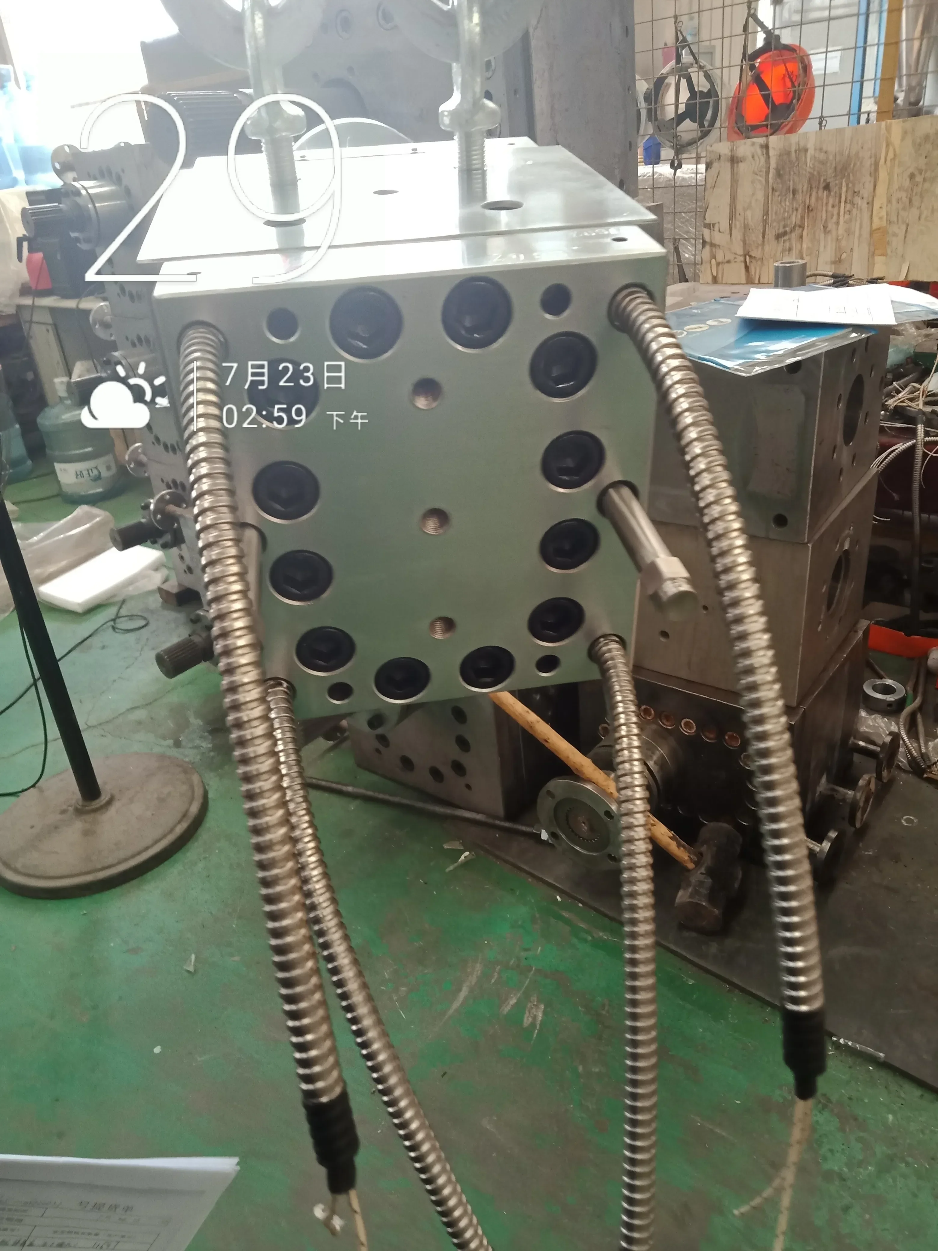 Polymer Melt Gear Pump for Melt Blown