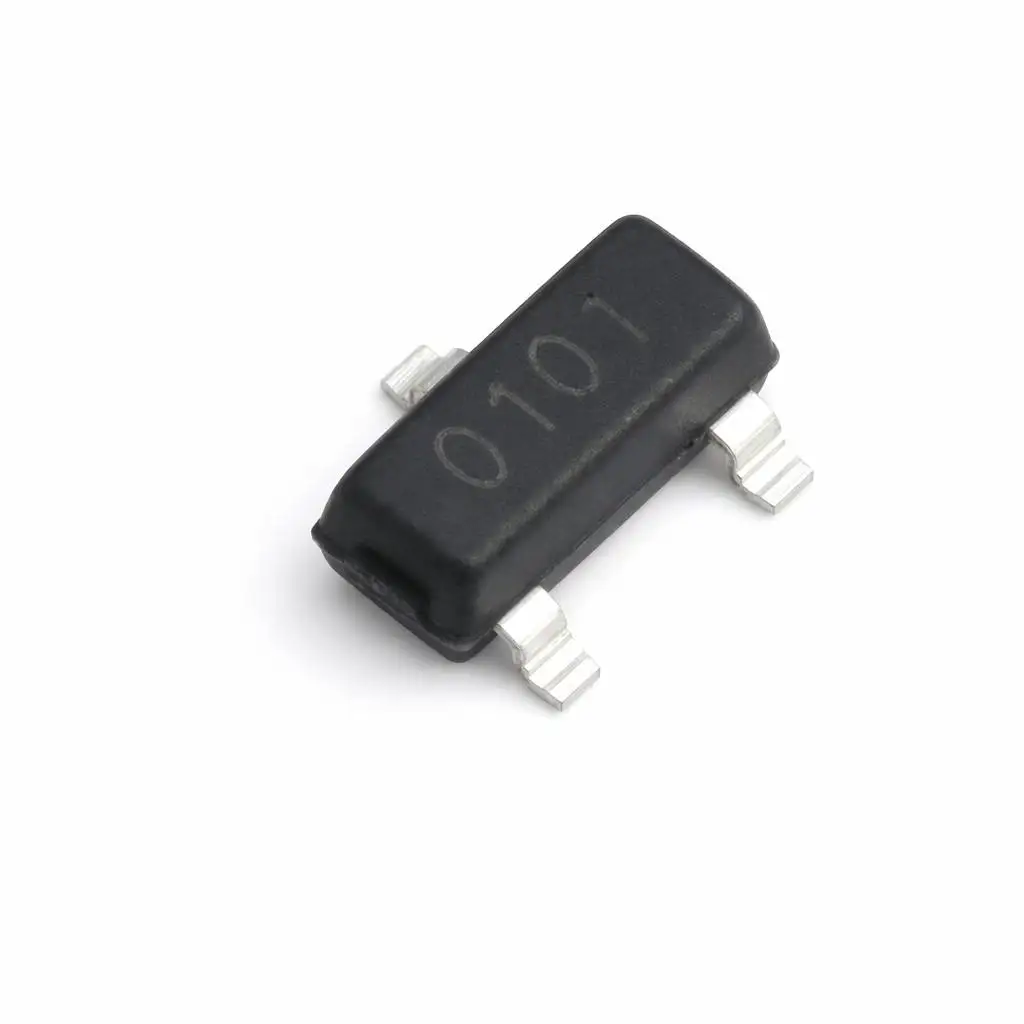 (100 pcs) SI01P10-TP SOT-23 (Marking 0101) - P-Channel MOSFET -100V -1A 800mΩ
