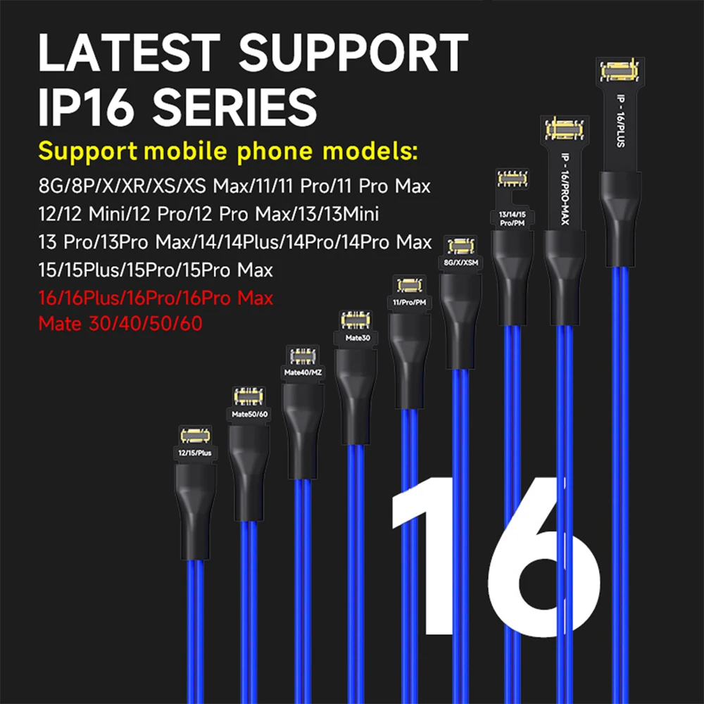 2026 MECHANIC POWER AIR+Power Start Cable for 8G-16PM Mate 30/40/50/60 Power Repair Test Start Cable Tool