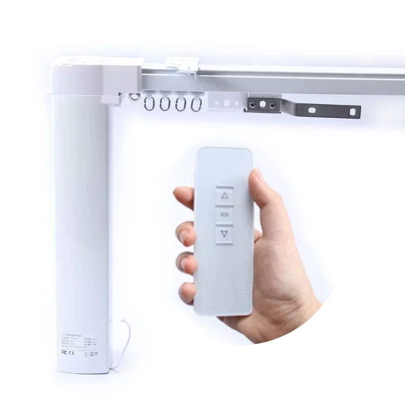 

Tuya Smart Home Electric Curtain Track Motor WIFI Remote Control Work With Alexa Google Home Automatic Curtain Silent Rails