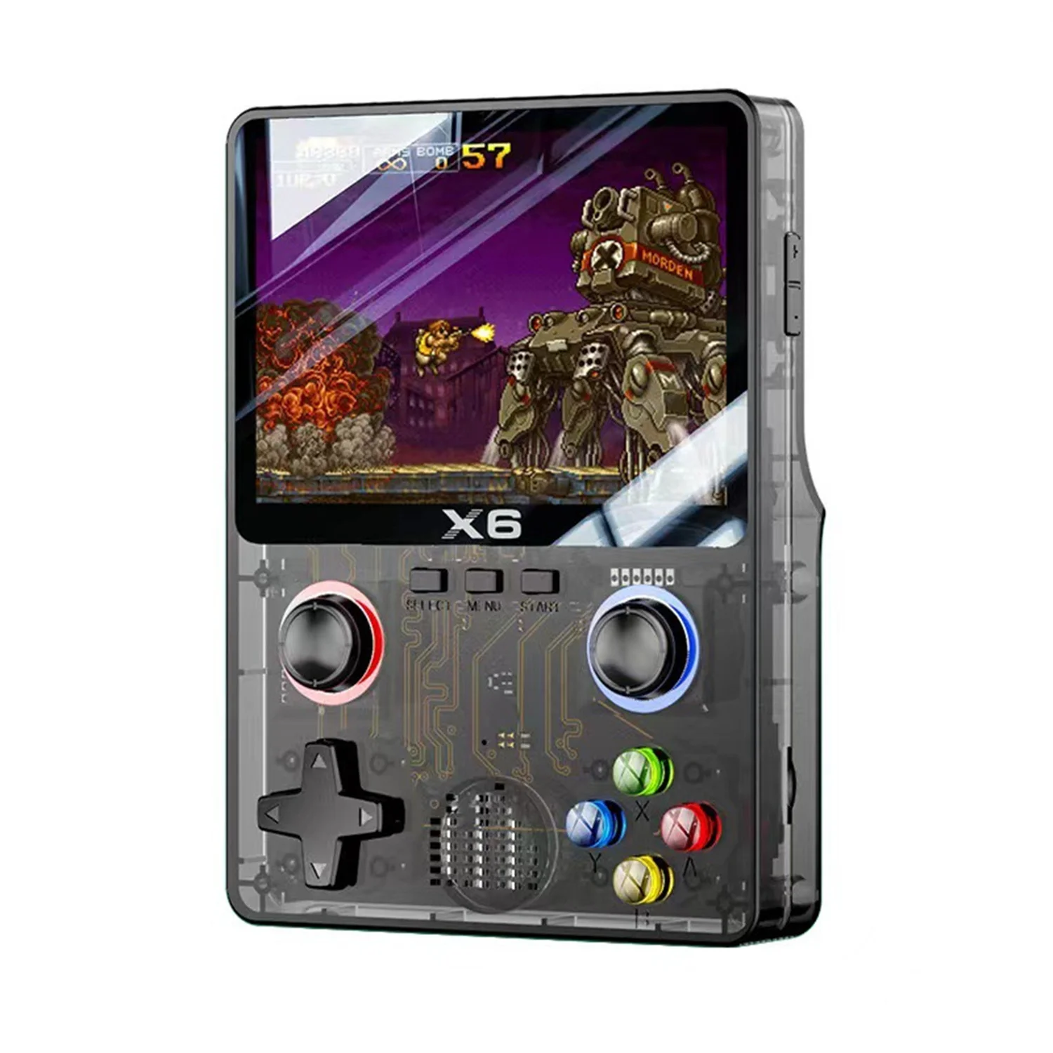 

X6 handheld game console 3D dual joystick arcade 3.5 high-definition large screen retro nostalgic handheld device