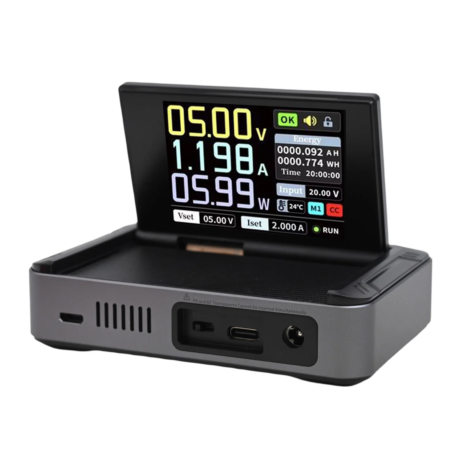 Programmable Digital Power Supply DPS150 Compact Design with Multiple Safety Features and Fast Charging Support Voltage Meters