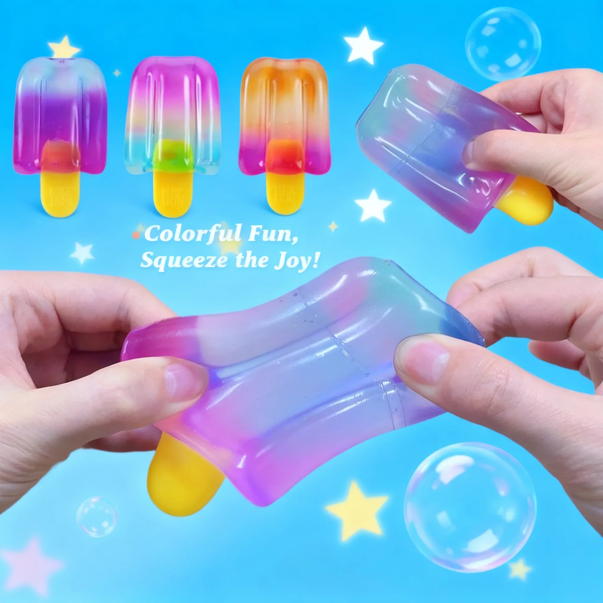 Premium Slow Rebound Squishy Ice Cream Sensory Fidgets Stress Relief Anxiety Toy Summer Birthday Gift