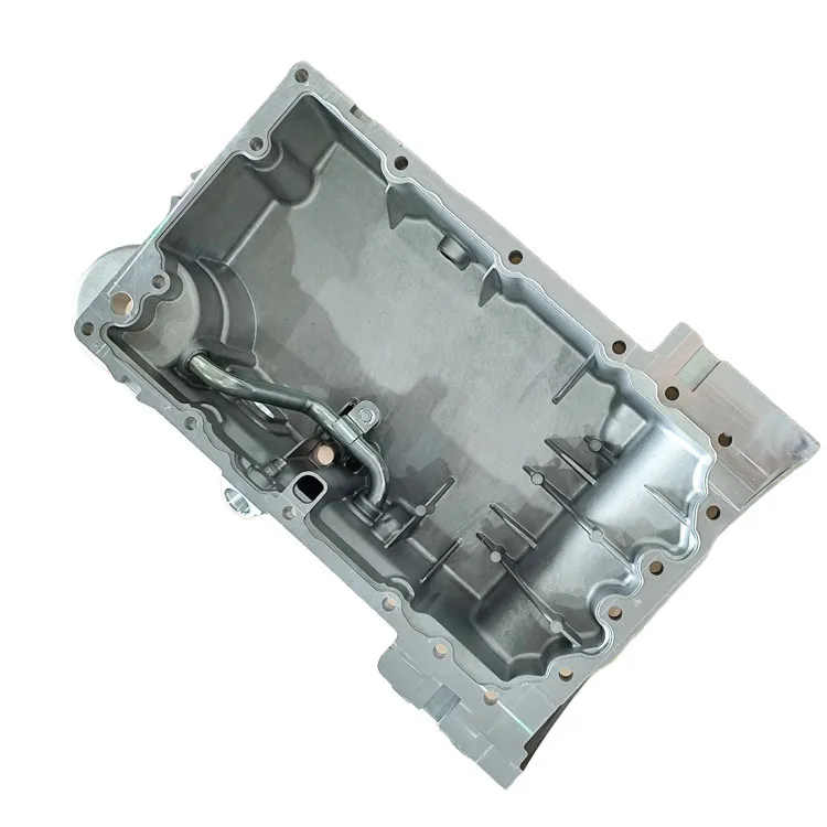 Precise Custom Aluminum Engine Oil Pan 31460658 for Automobile Transmission-Oil Storage Sump