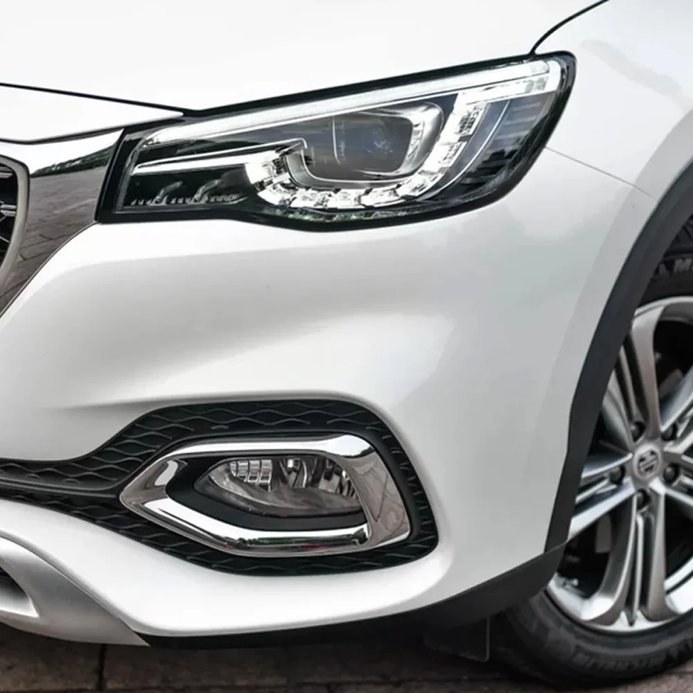 For MG HS 2018 2019 2020 Car Accessories Transparent Headlight Shade Cover Lampshade Case Headlamp Shell Lens Plexiglass 6