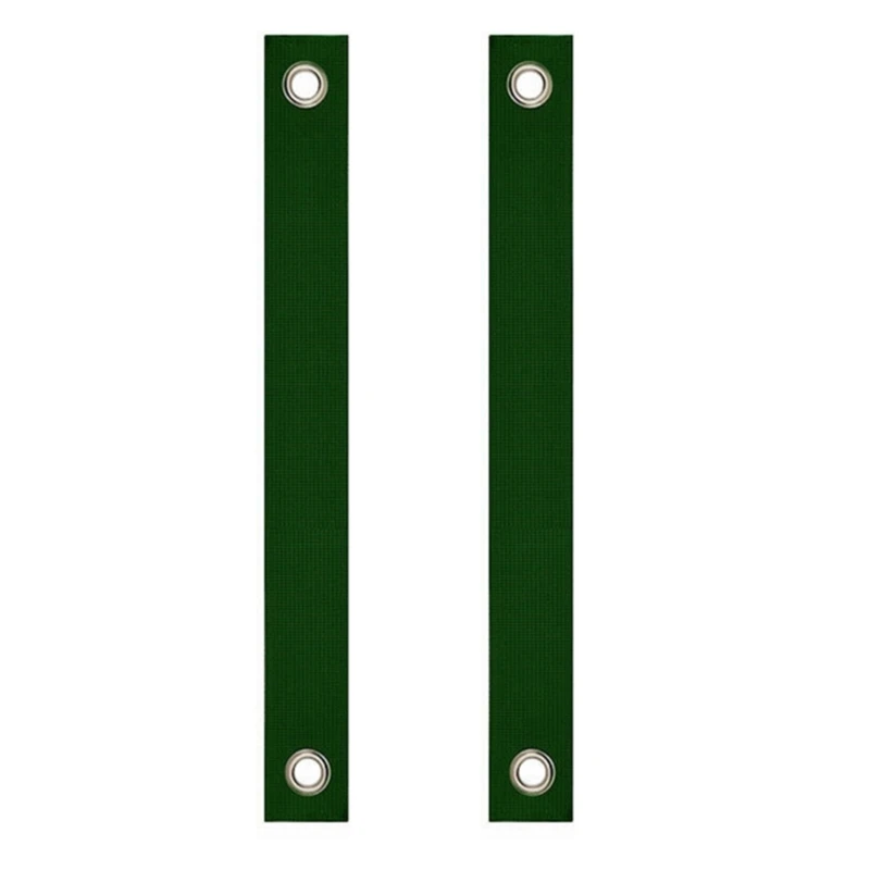2Pcs Tree Support Strap 3.8x40cm Heavy Duty Nylons Plant Tie with Metal Grommets for Saplings and Newly Planted Trees C5AD