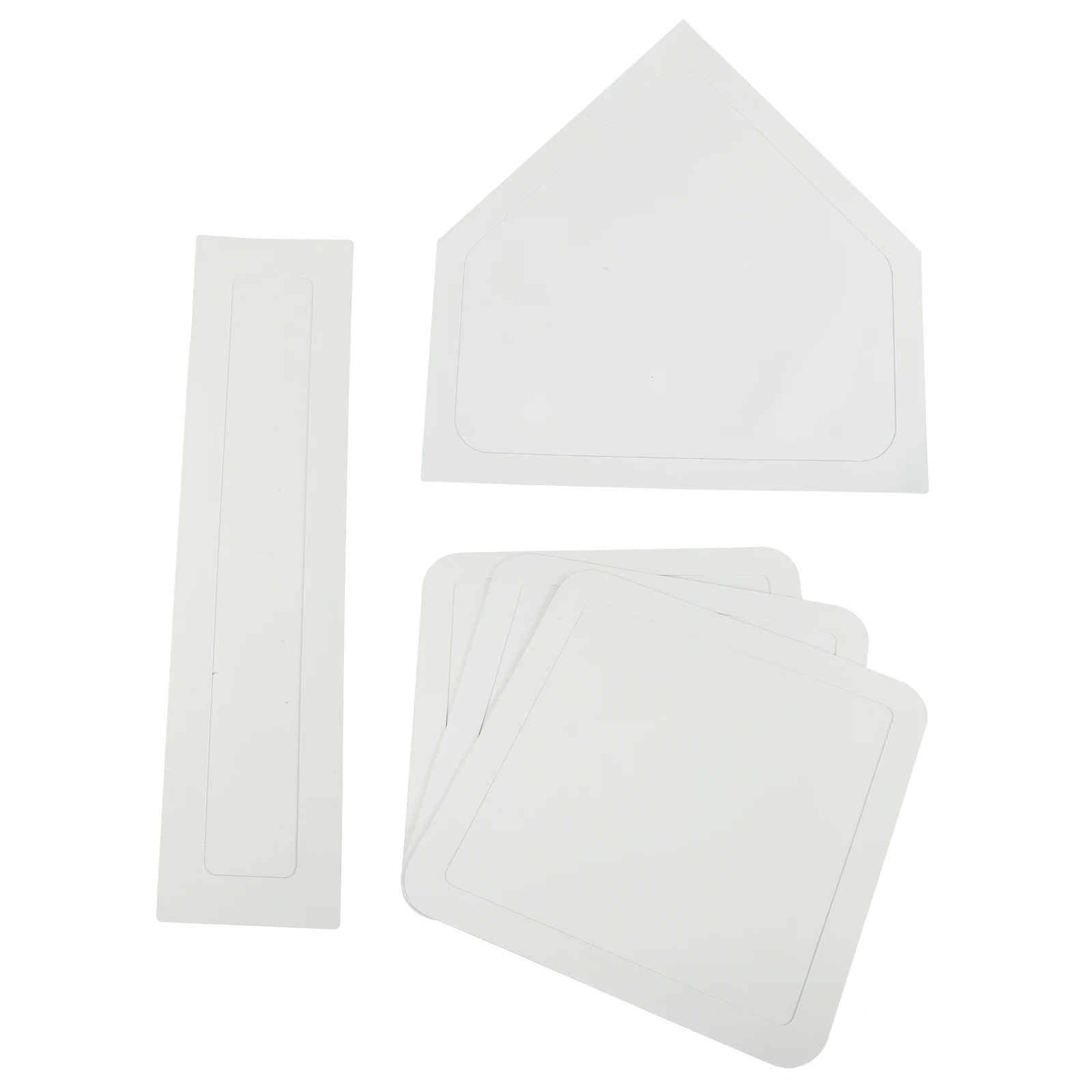 

5pcs Waterproof Baseball Base Set Durable Rubber Mats for Youth Leagues Sports Classes Grass