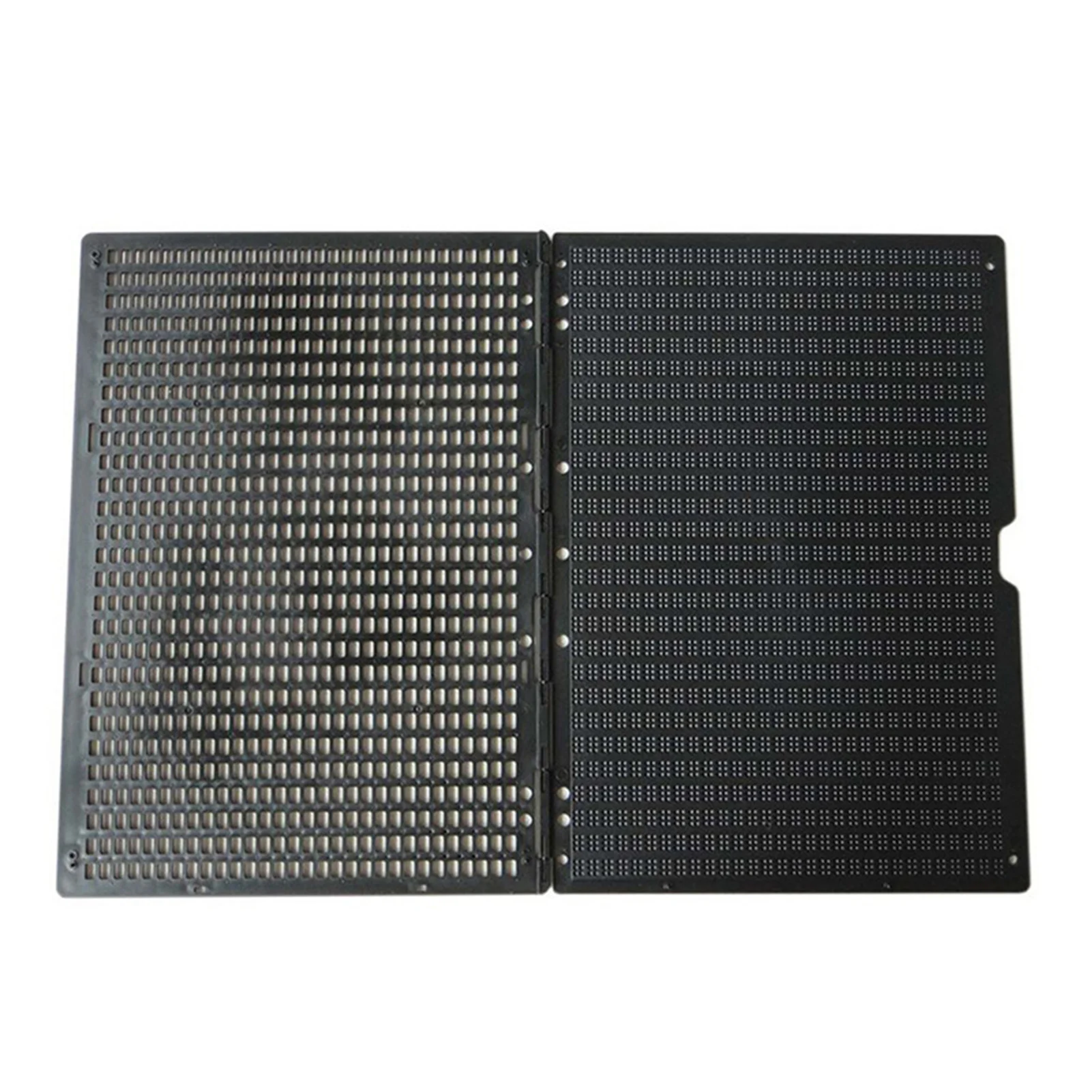 لوحة كتابة برايل بلاستيكية مع قلم محمول للوحة أصابع برايل أداة تعلم الكتابة هدية لمرحلة ما قبل المدرسة للبنين والبنات #3