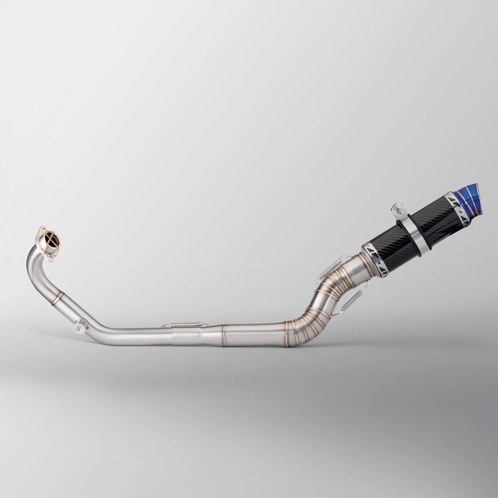 

Motorcycle front connecting pipe, integrated exhaust pipe Y15ZR LC135/4S high-performance integrated exhaust pipe complete set (