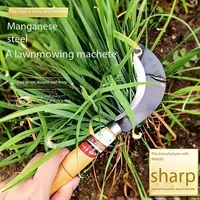 1pc small sickle, sharp leek tool, lawn, convenient to carry, outdoor tool, garden tool, garden and gardening gardening tool