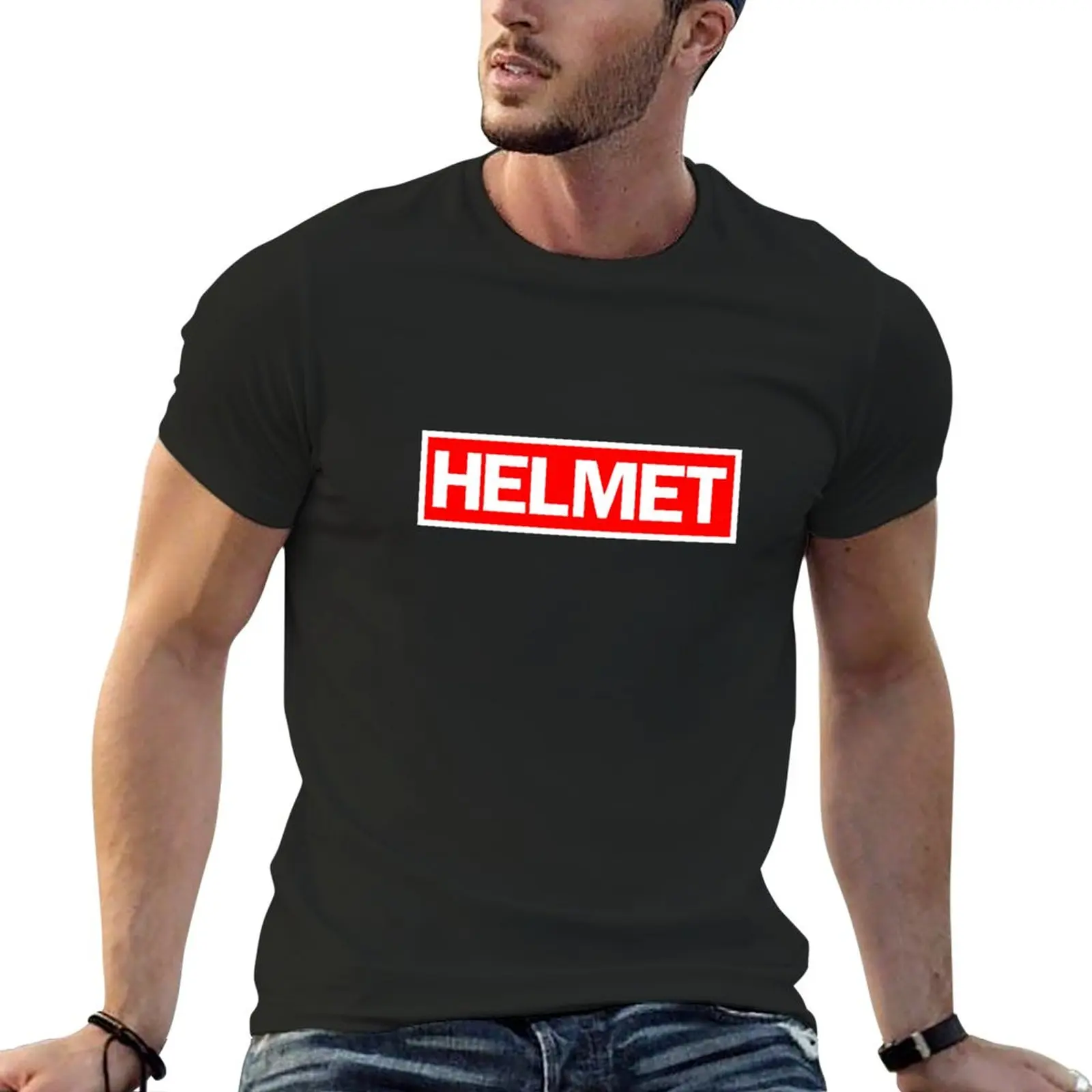 

Helmet Band Logo T-Shirt customs customs design your own t shirts for men pack