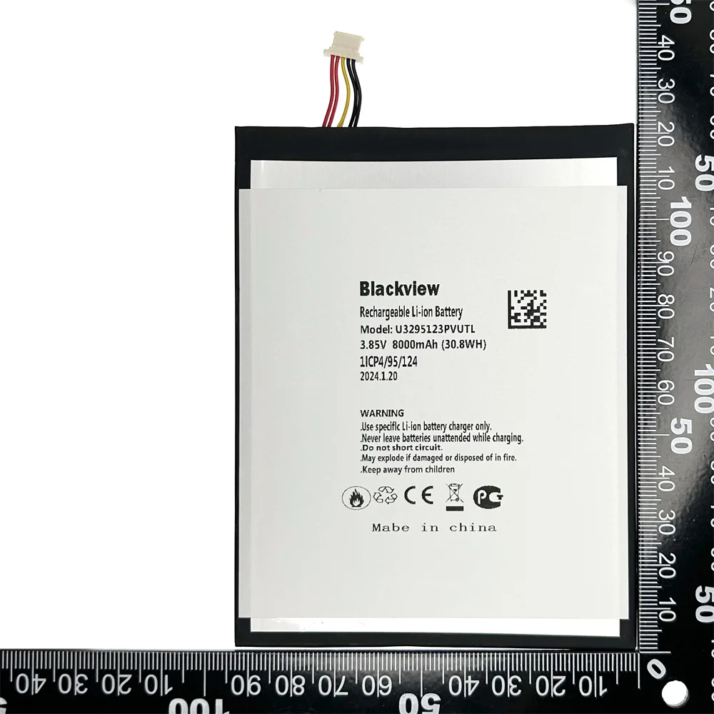 New Original 8000mAh Replacement Batteries U3295123PVUTL For Blackview Tab11 Tab 11 High Capacity Phone Battery+Tracking Number