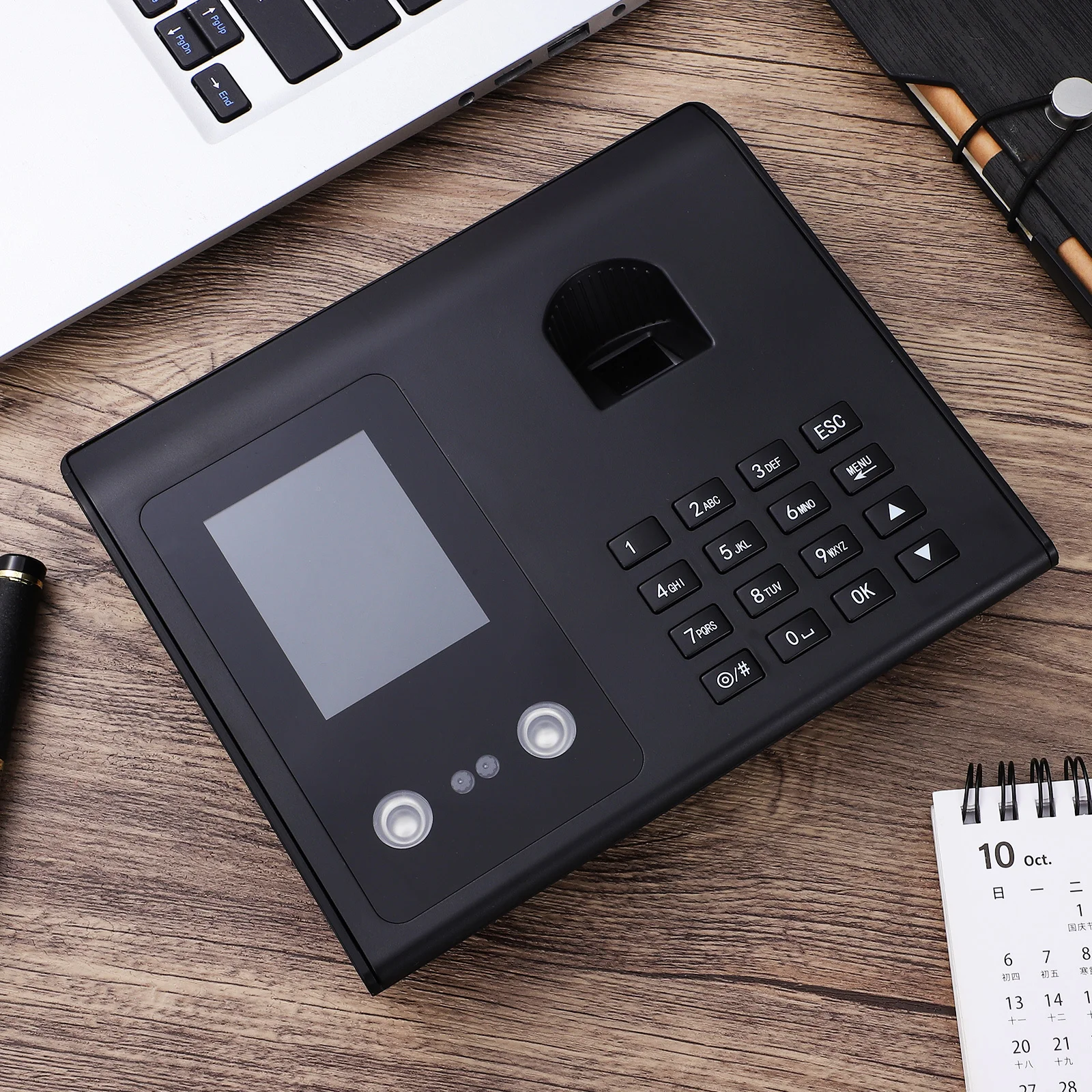 1 قطعة التعرف على الوجه على مدار الساعة بصمة الحضور آلة لمكتب الأعمال Usb الاستشعار البصري منخفضة الإضاءة #2