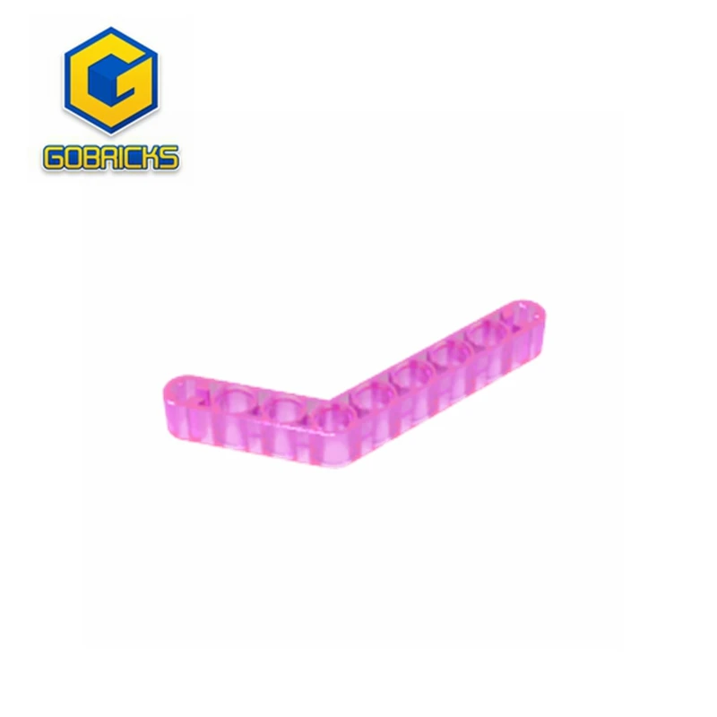 MOC PARTS GDS-672 Technical, Liftarm, Modified Bent Thick 1 x 9 (6 - 4)   compatible with lego 6629  pieces of children's toys