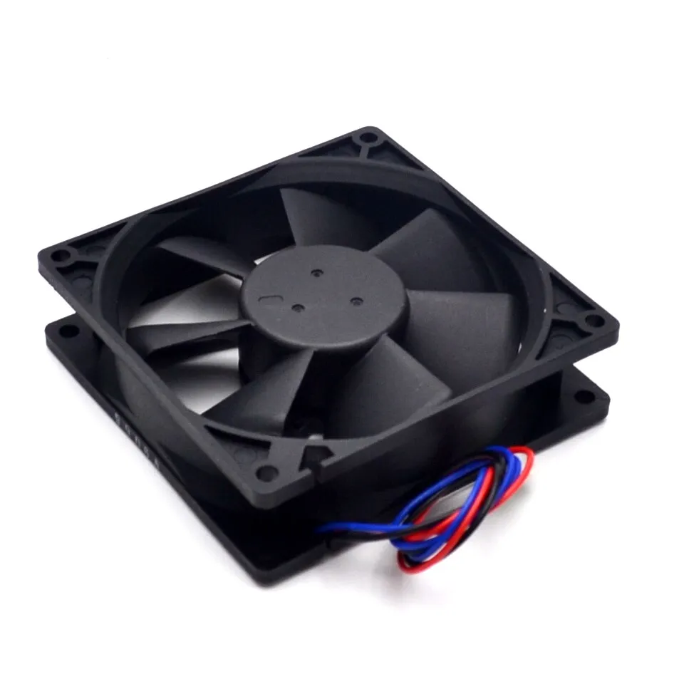 1Pcs  AFB0912HH DC 12V 0.40A 92X92X25mm 92mm 3-wire 3-pin Connector Cooling Fan For Delta
