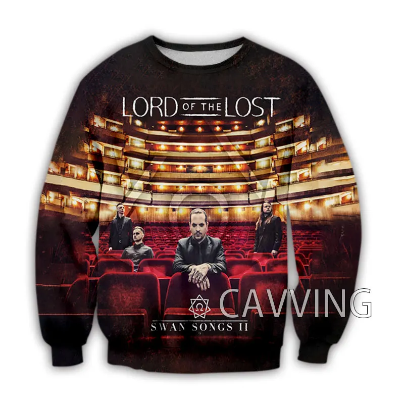 

CAVVING 3D Printed LORD OF THE LOST Rock Crewneck Sweatshirts Harajuku Styles Tops Long Sleeve Sweatshirts for Men/women