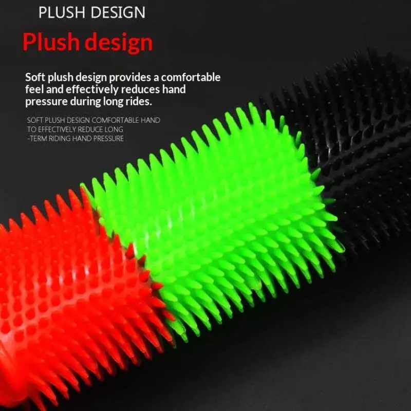 Universelle Gummi-Elektromotorrad-Griffe Rutschfest Schweißabsorbierend Berührungsempfindlich für E-Bike Pendeln Outdoor-Radfahren – Detail 3