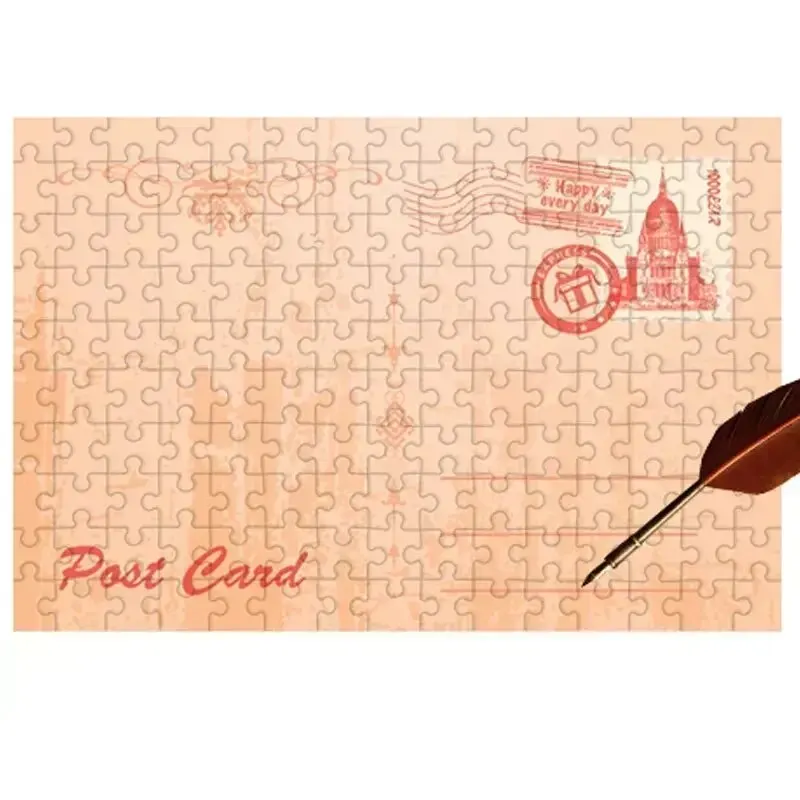 MaxRenard Jigsaw Puzzle 150pcs Mini provetta 15*10cm gioco di viaggio dipinti ad olio di Van Gogh di fama mondiale