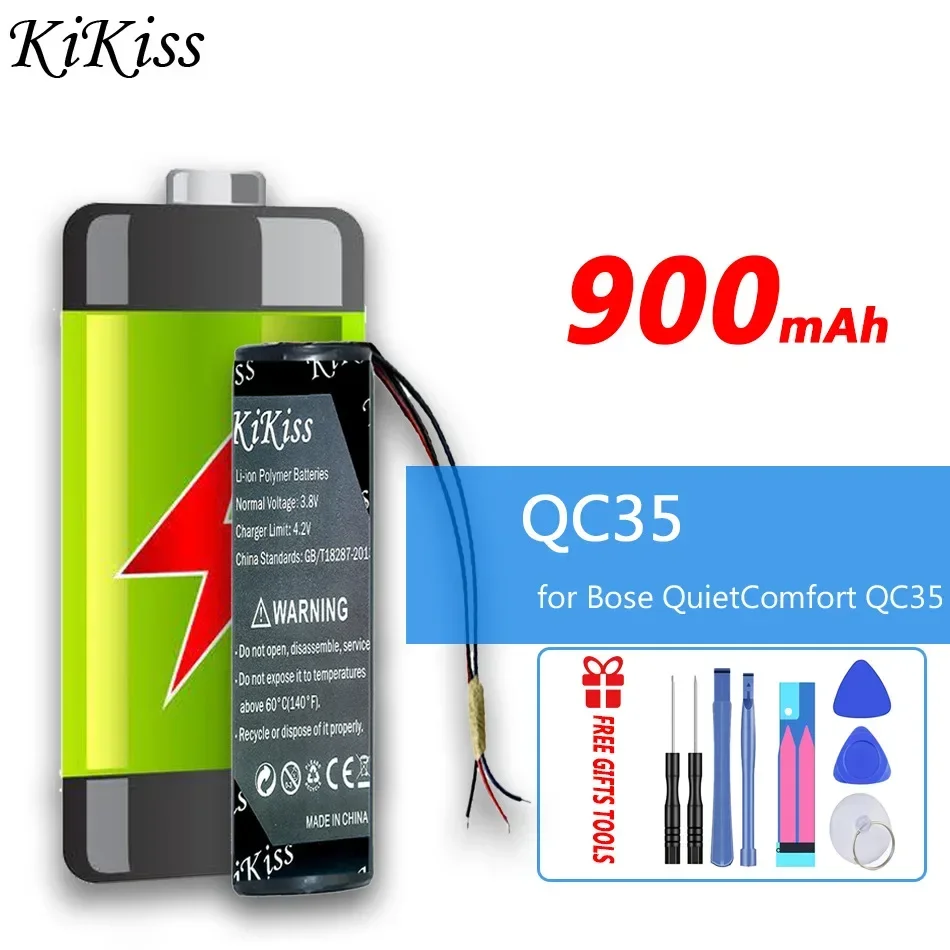 

For Bose QuietComfort QC35 900mAh Headset Battery