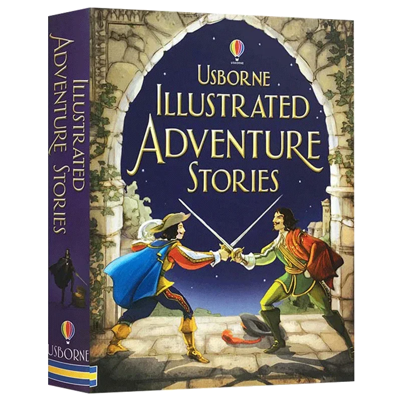 

Иллюстрированные истории приключений Usborne, Детские книги для детей 9, 10, 11, 12 лет, английские книги, Истории приключений 9781409522300